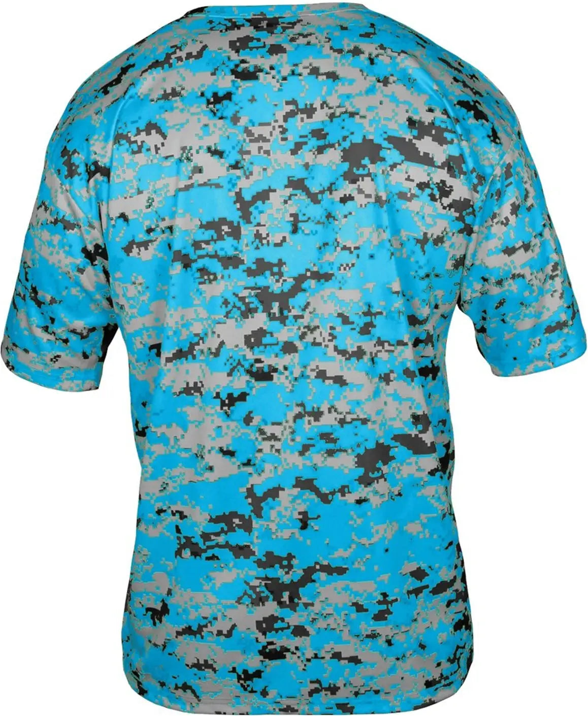 Badger Sport 2180 Youth Digital Tee - Electric Blue