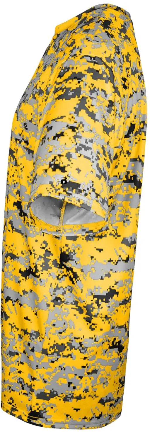 Badger Sport 2180 Youth Digital Tee - Gold
