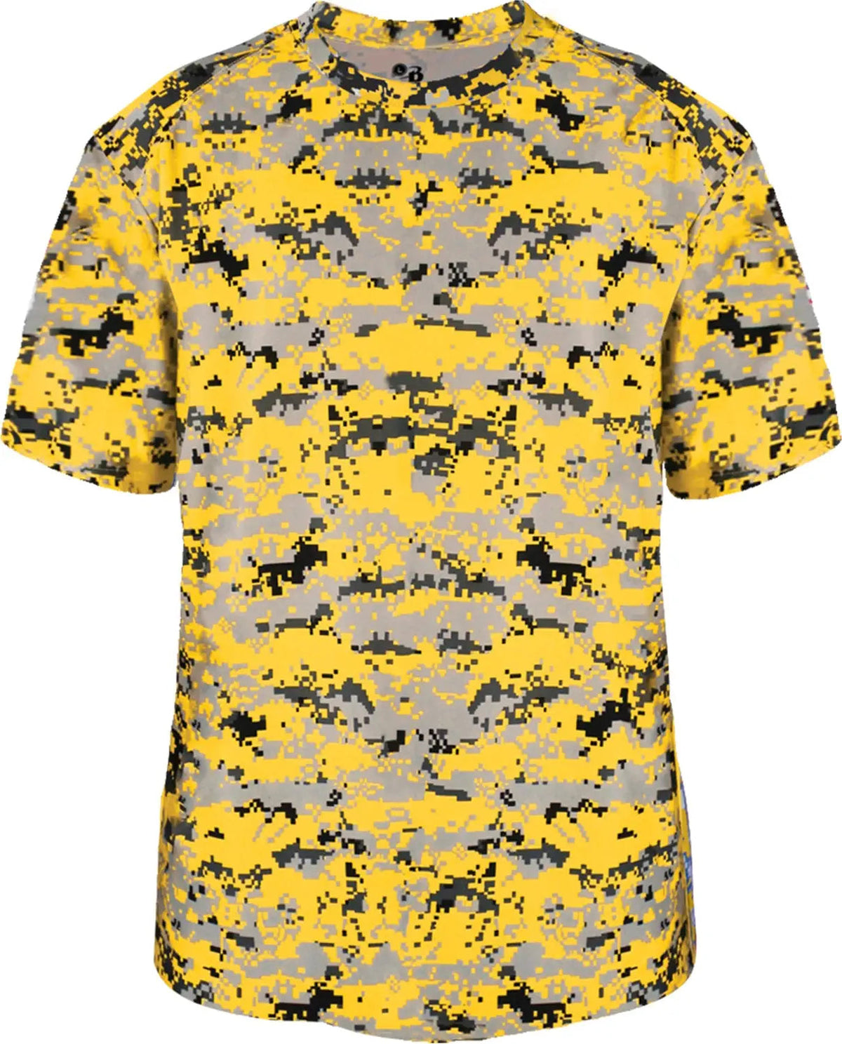 Badger Sport 2180 Youth Digital Tee - Gold - Xs