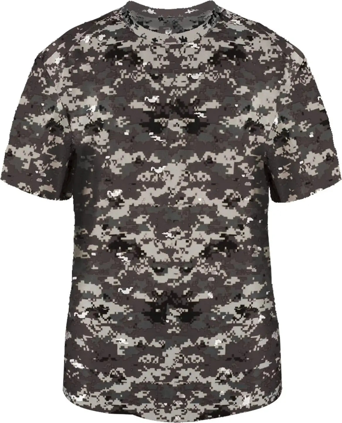 Badger Sport 2180 Youth Digital Tee - Graphite - Xs