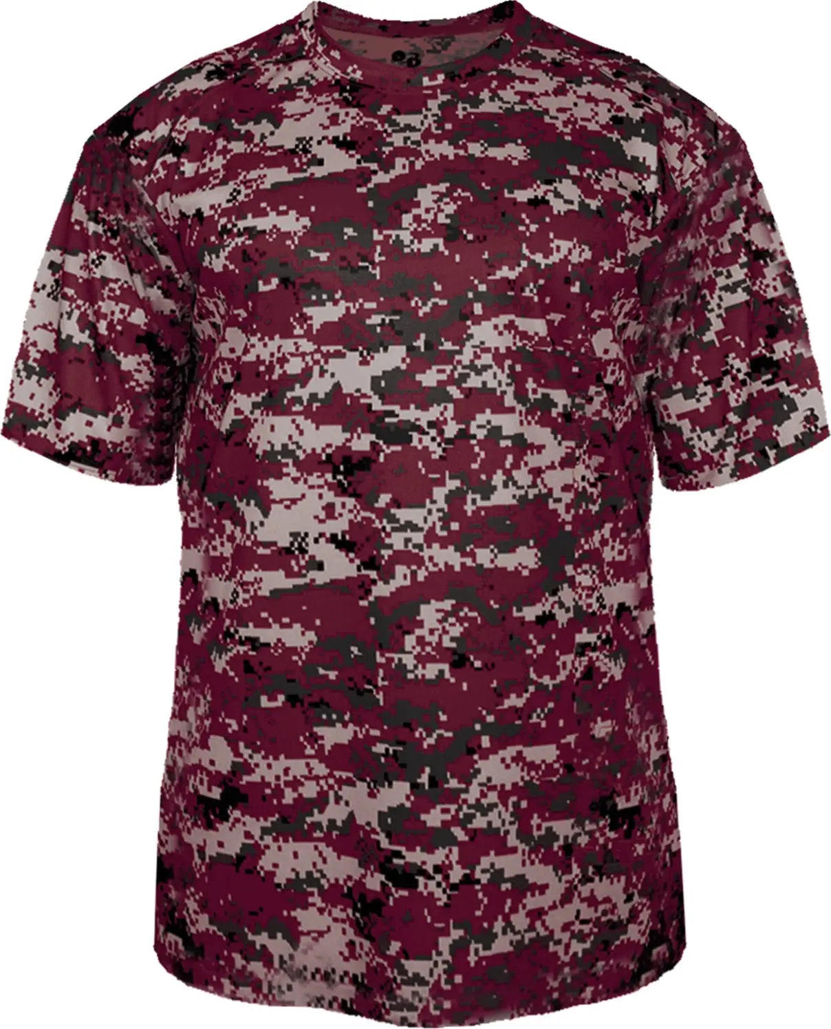 Badger Sport 2180 Youth Digital Tee - Maroon