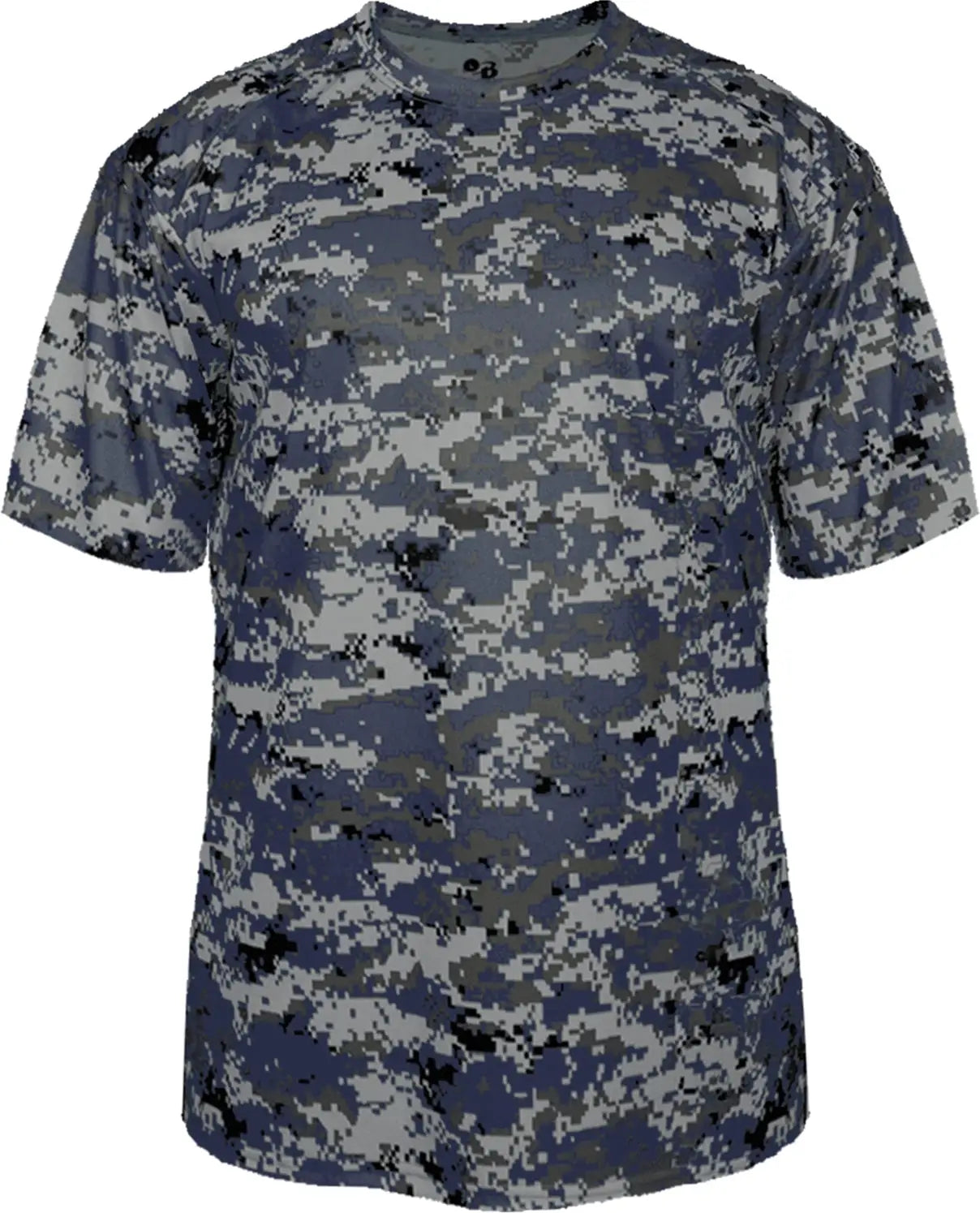 Badger Sport 2180 Youth Digital Tee - Navy - Xs