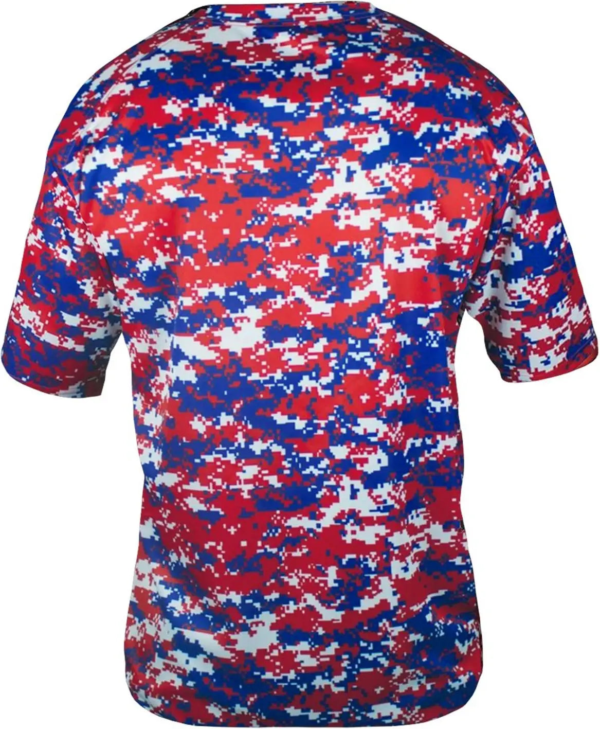 Badger Sport 2180 Youth Digital Tee - Red Royal