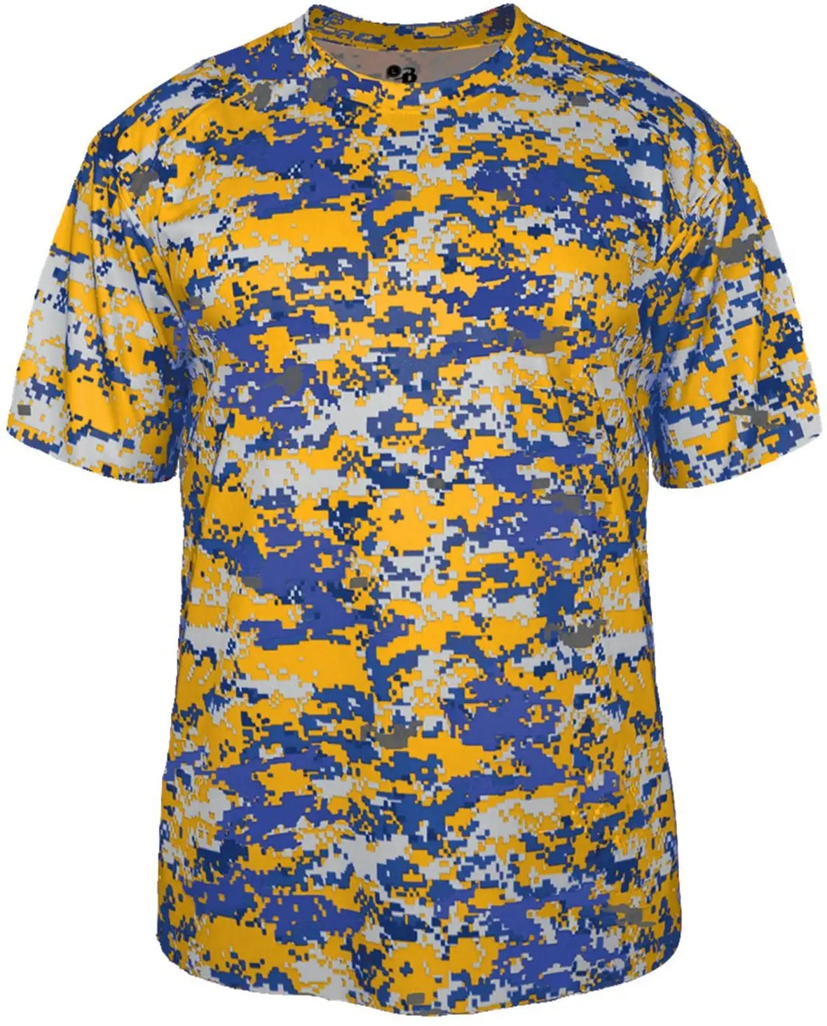 Badger Sport 2180 Youth Digital Tee - Royal Gold