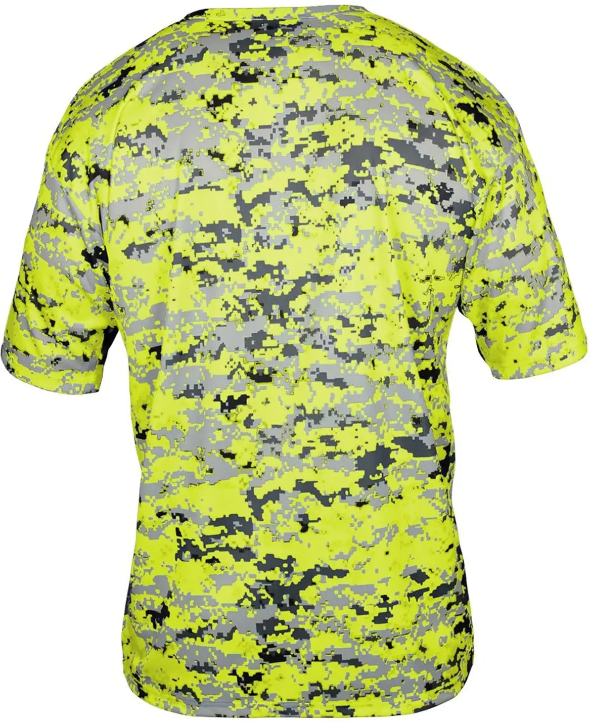 Badger Sport 2180 Youth Digital Tee - Safety Yellow