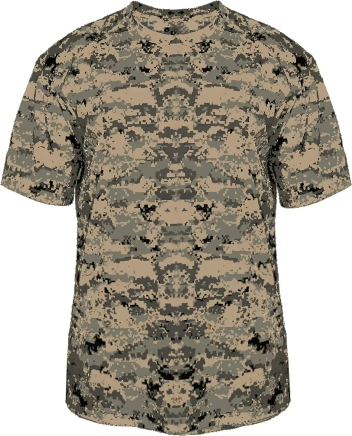 Badger Sport 2180 Youth Digital Tee - Sand - Xs