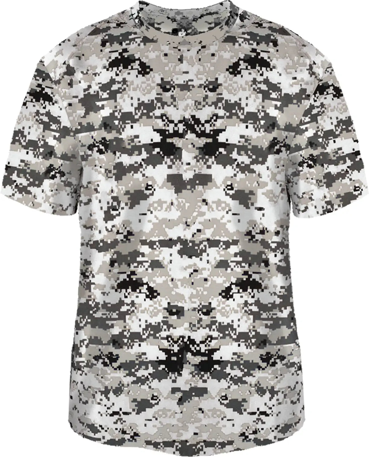 Badger Sport 2180 Youth Digital Tee - White