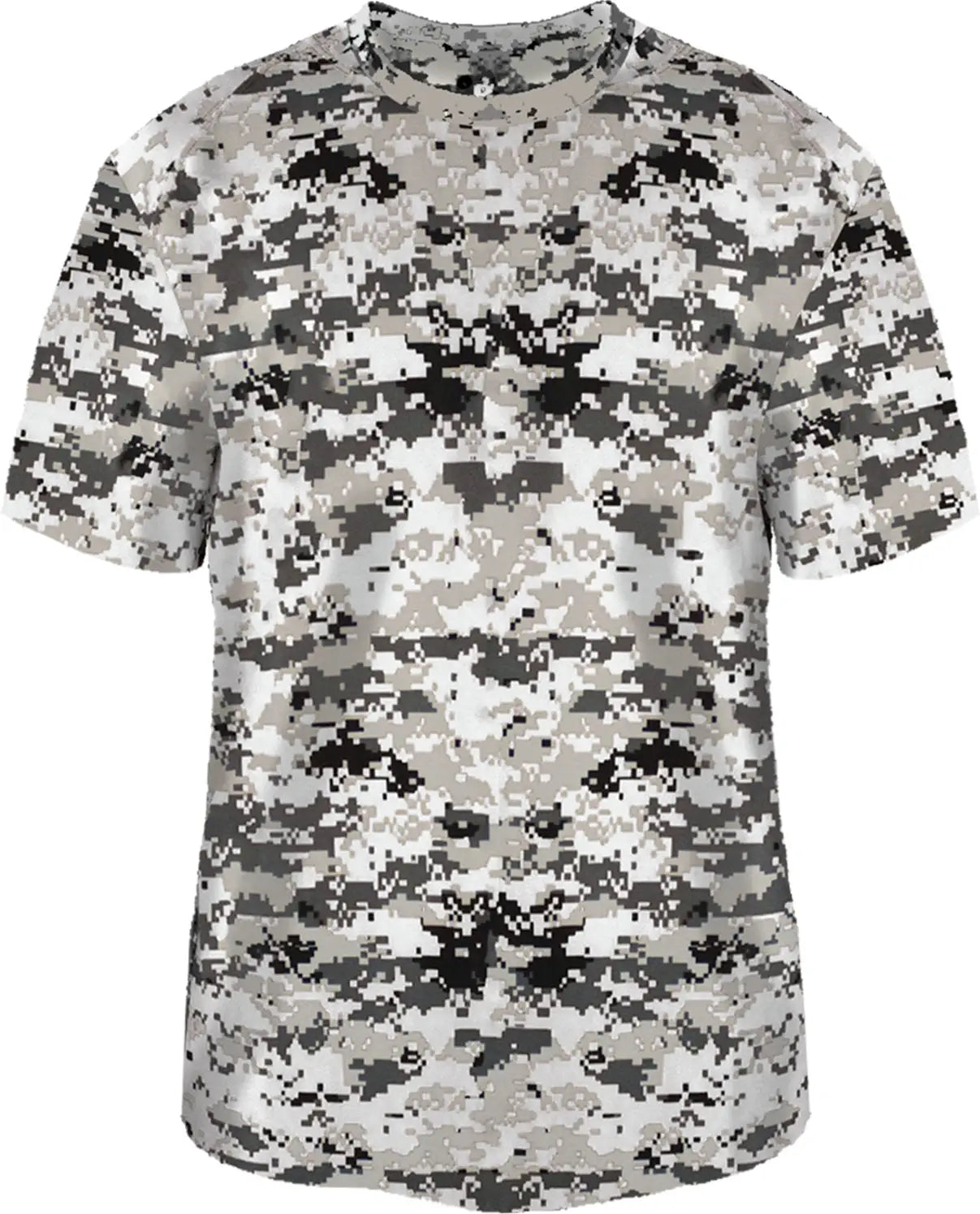 Badger Sport 2180 Youth Digital Tee - White - Xs