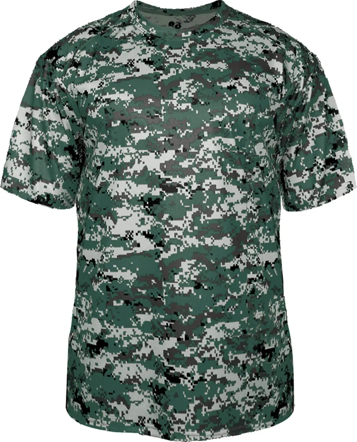 Badger Sport 218000 Youth Digital Tee - Forest - Xs