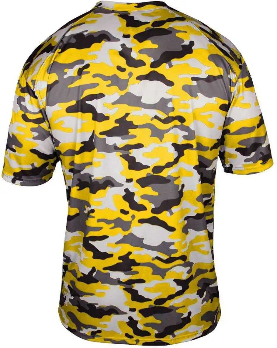 Badger Sport 2181 Camo Youth Tee Gold