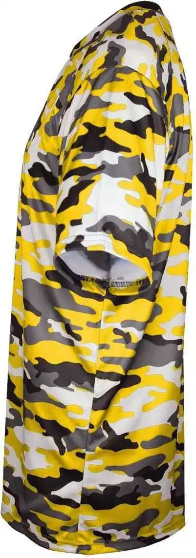Badger Sport 2181 Camo Youth Tee - Gold