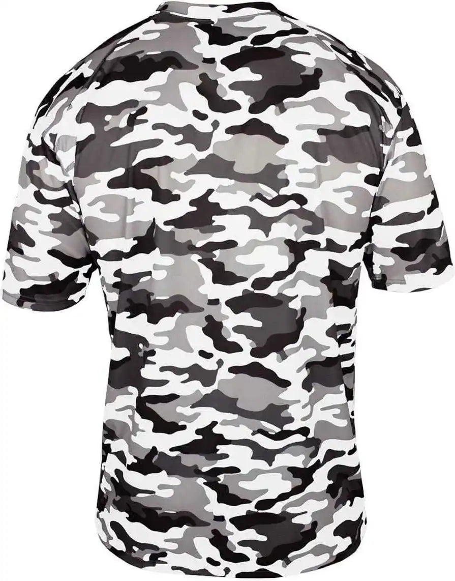 Badger Sport 2181 Camo Youth Tee White