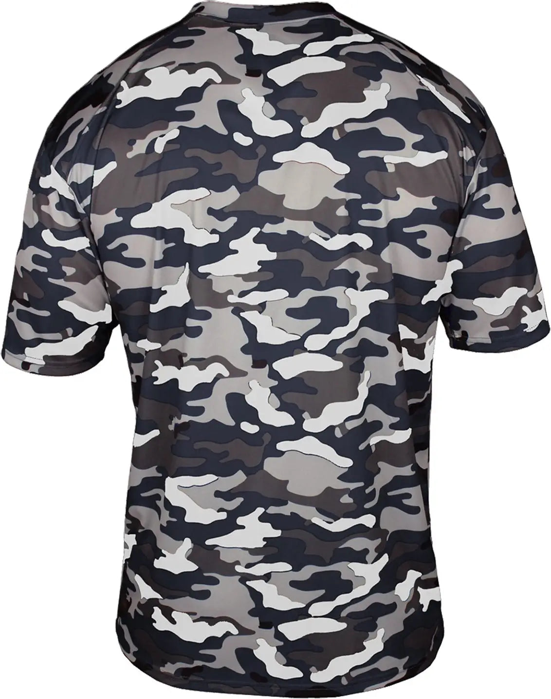 Badger Sport 2181 Youth Camo Tee - Navy