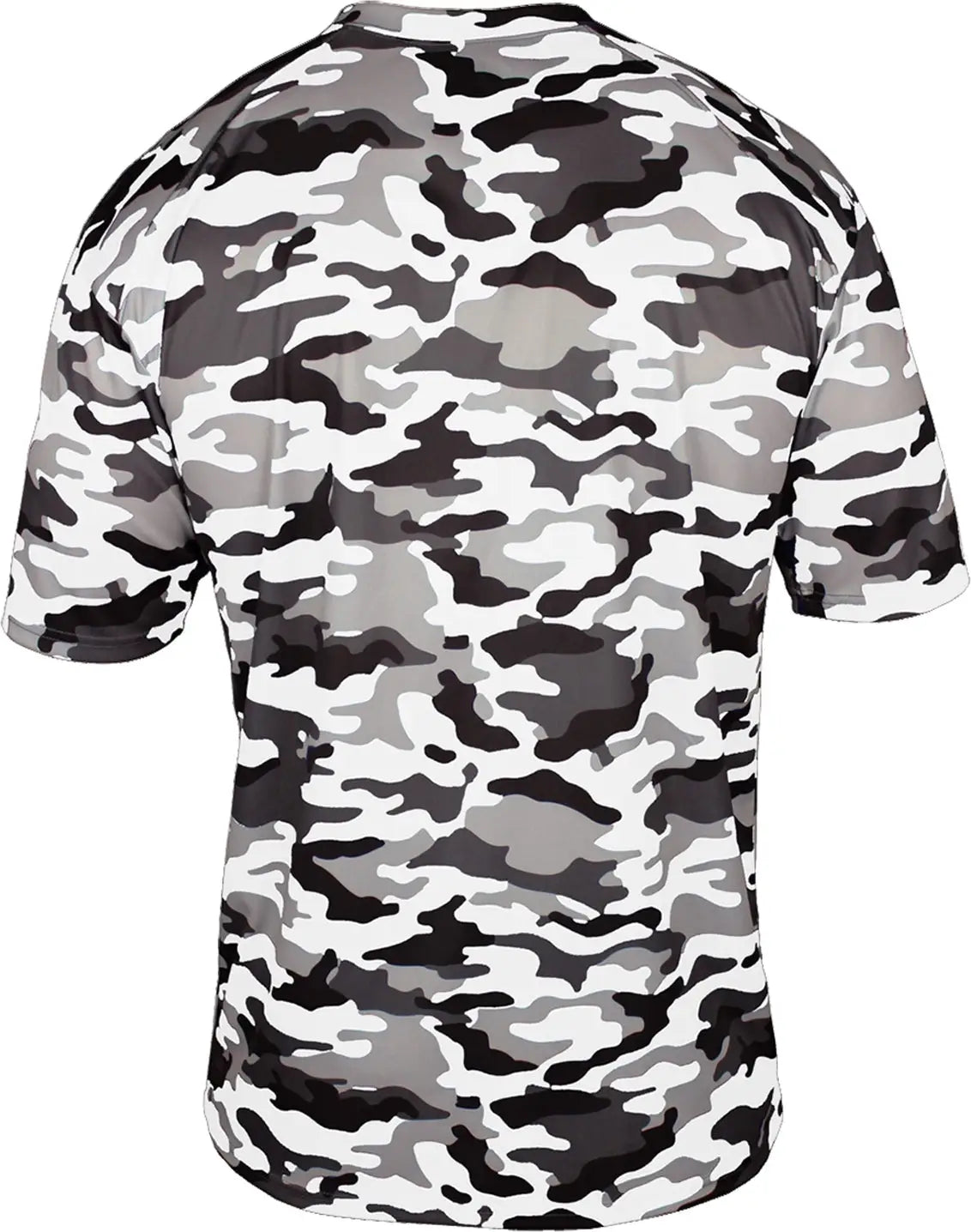 Badger Sport 2181 Youth Camo Tee - White