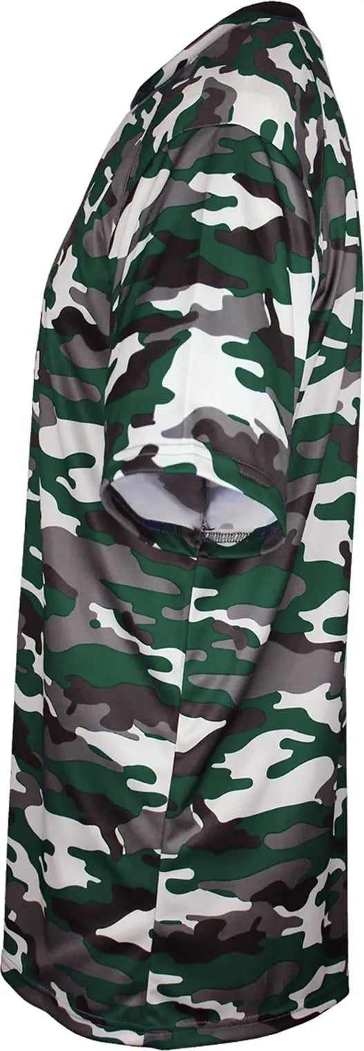 Badger Sport 218100 Youth Camo Tee - Forest