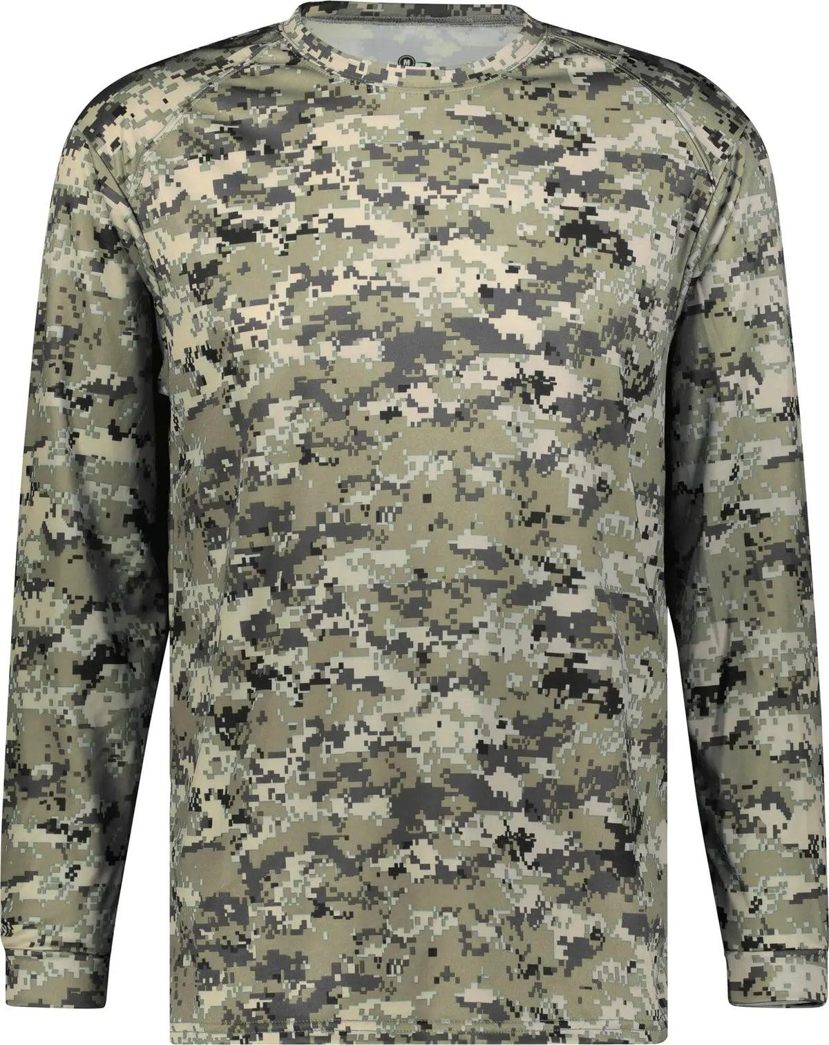 Badger Sport 2184 Youth Digital L/s Tee - Sand