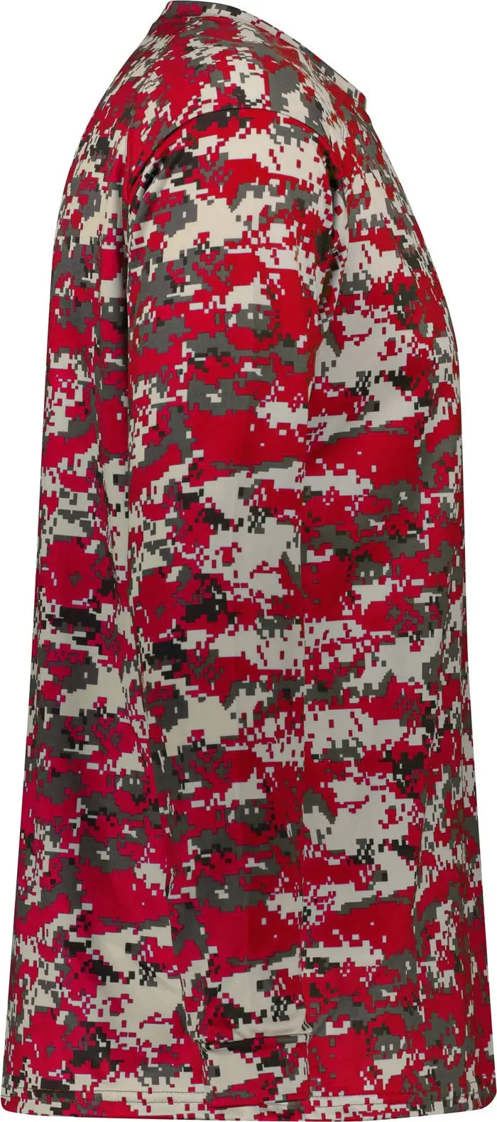 Badger Sport 218400 Youth Digital L/s Tee - Red