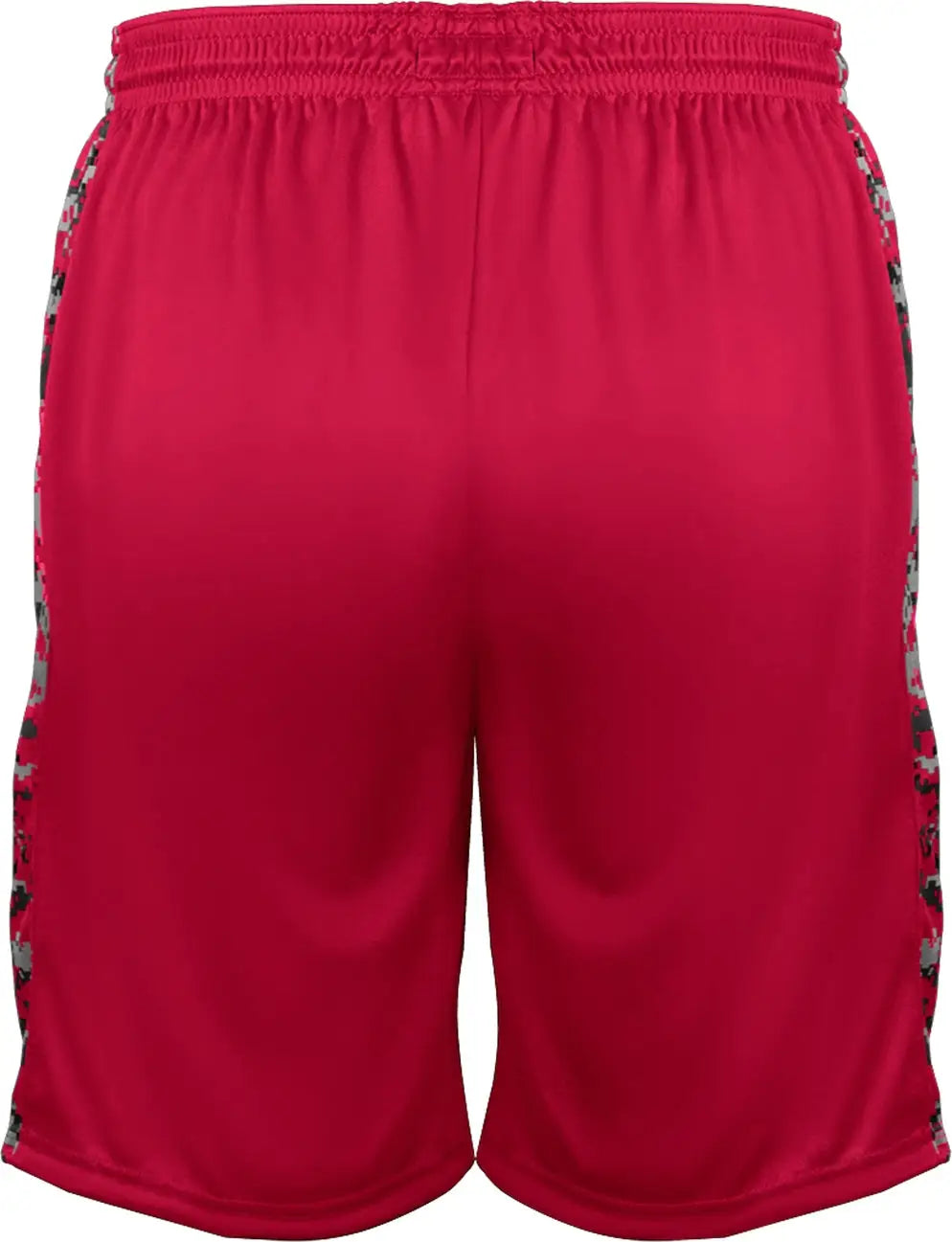 Badger Sport 2189 Digital Panel Youth Short - Red