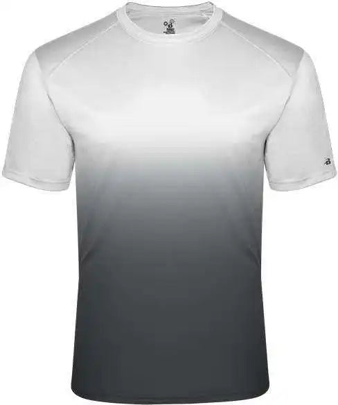 Badger Sport 2203 Ombre Youth Tee - White Forest