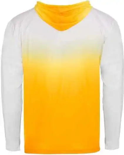 Badger Sport 2205 Ombre Youth Hoodie Tee - Gold