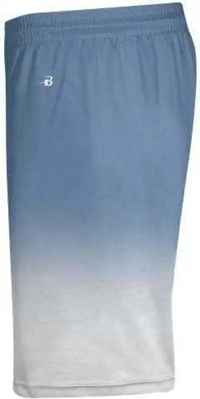 Badger Sport 2206 Ombre Youth Short - Columbia Blue White