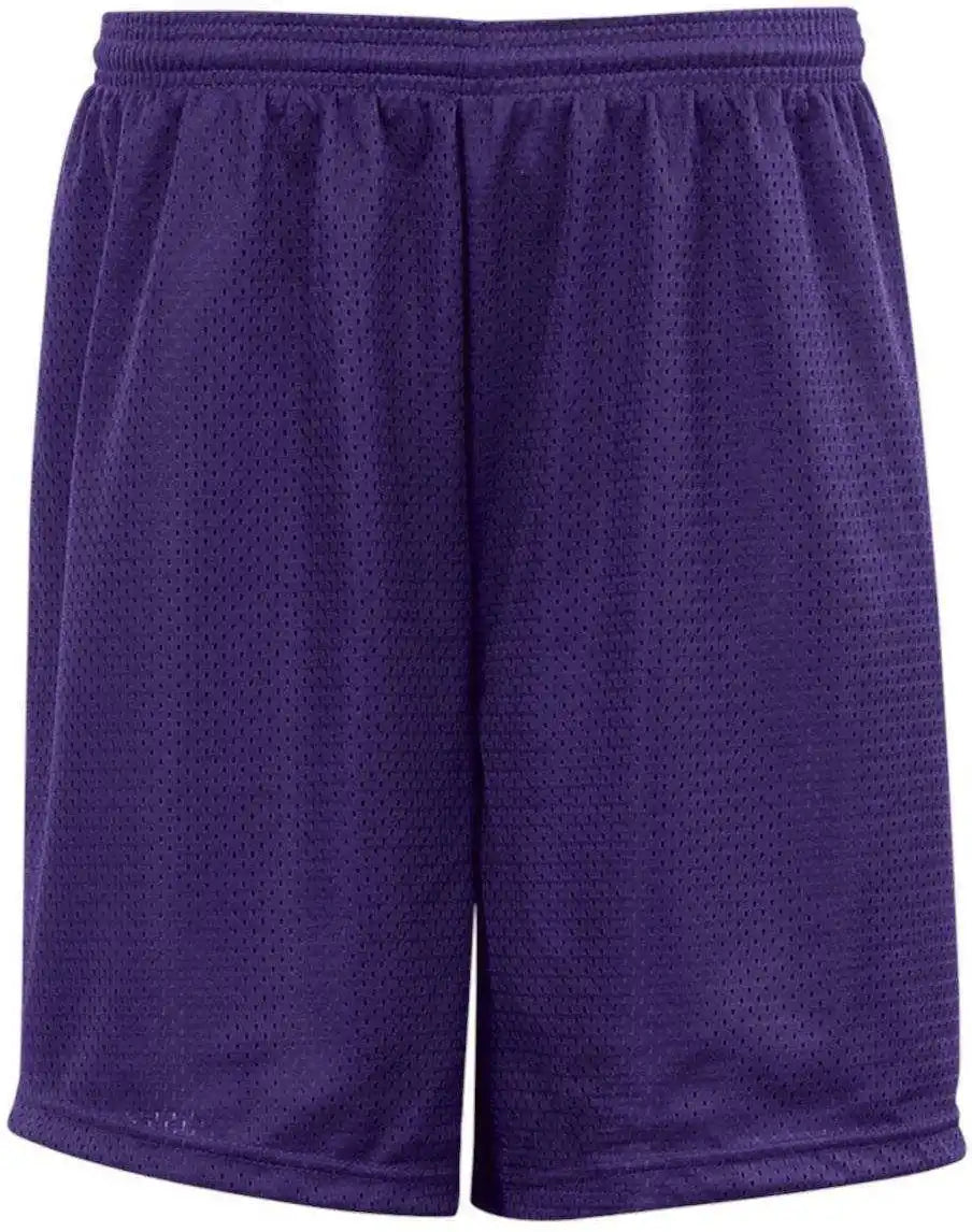 Badger Sport 2207 Youth Mesh/tricot Short - Purple