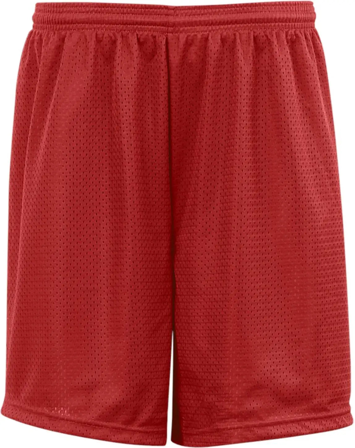 Badger Sport 2207 Youth Mesh/tricot Short - Red
