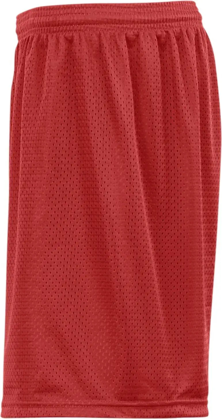 Badger Sport 2207 Youth Mesh/tricot Short - Red