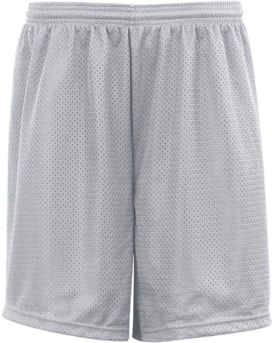 Badger Sport 2207 Youth Mesh/tricot Short - Silver