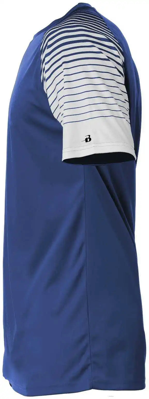 Badger Sport 2210 Lineup Youth Tee Royal