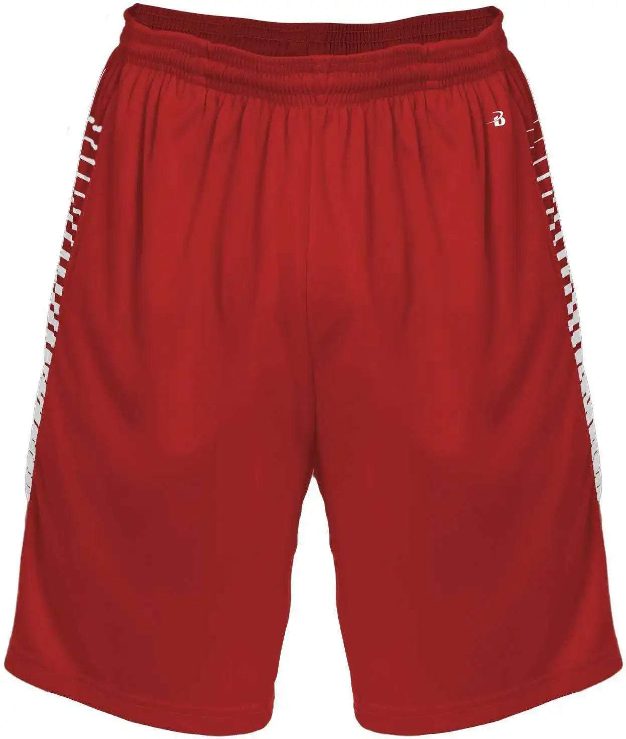 Badger Sport 2212 Lineup Youth Short - Red