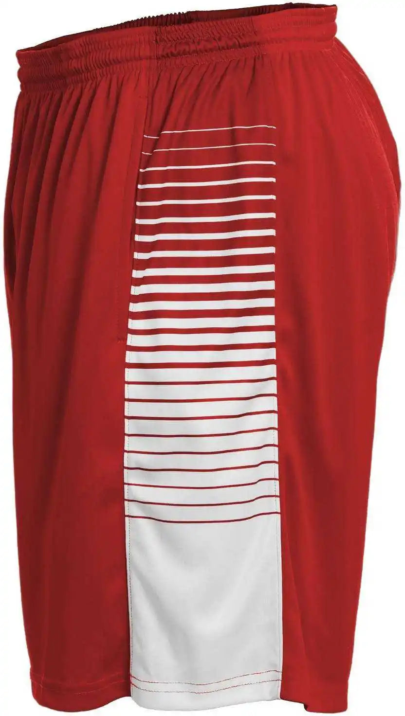 Badger Sport 2212 Lineup Youth Short - Red
