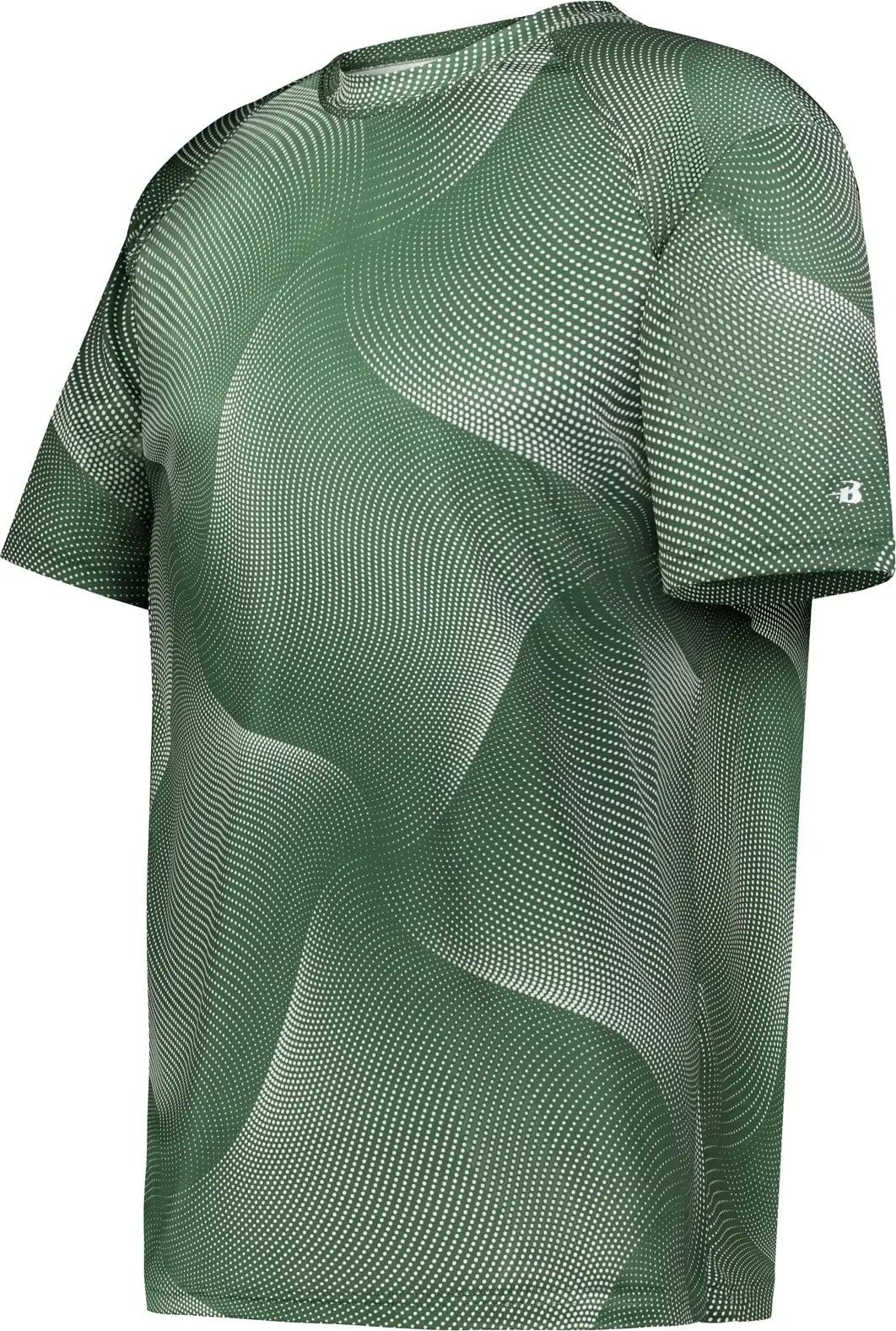 Badger Sport 221300 Youth Warp Tee - Forest - Xs