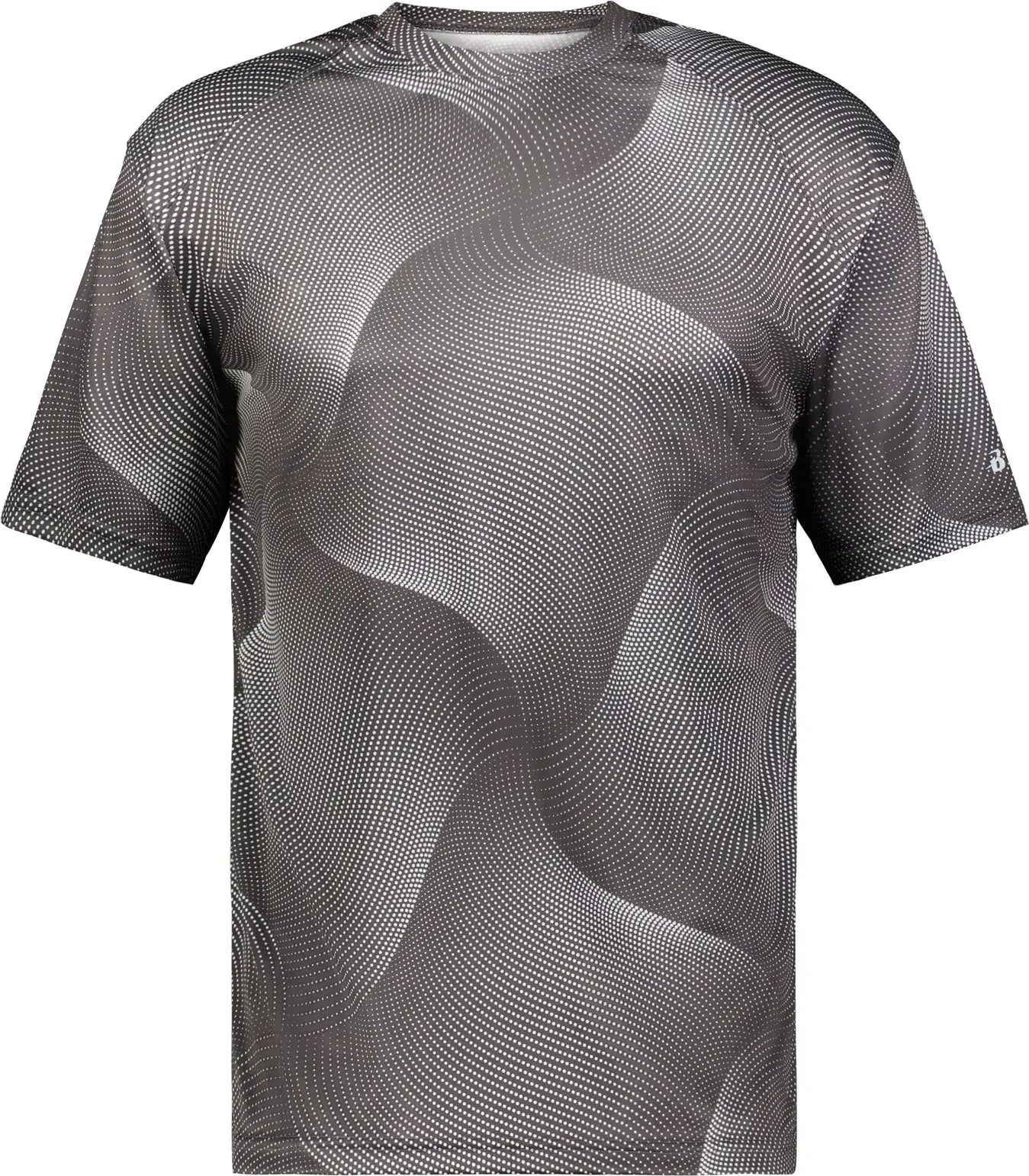 Badger Sport 221300 Youth Warp Tee - Graphite - Dark Gray / Xs