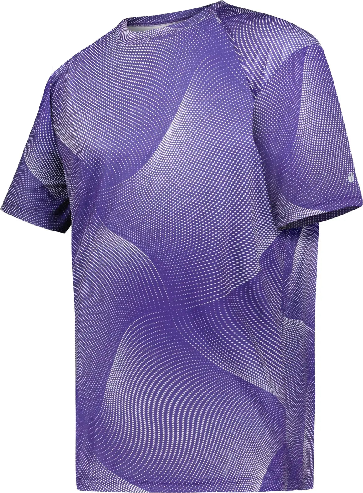 Badger Sport 221300 Youth Warp Tee - Purple - Xs