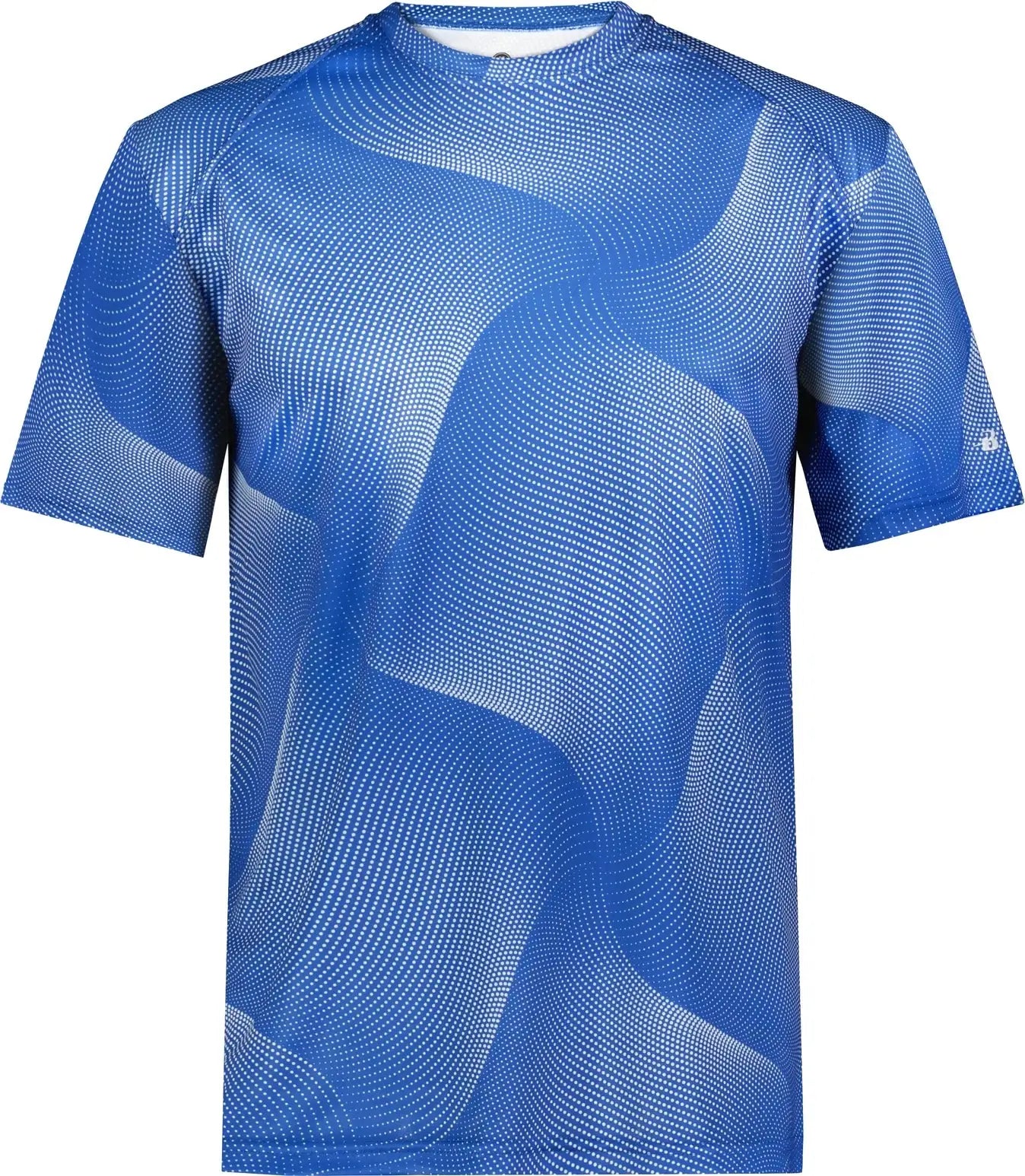 Badger Sport 221300 Youth Warp Tee - Royal - Xs