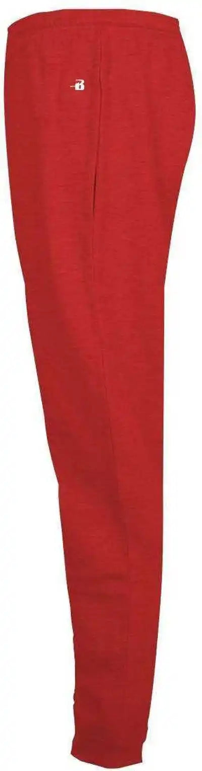 Badger Sport 2215 Athletic Fleece Youth Jogger Pant - Red