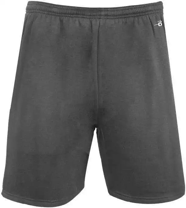 Badger Sport 2217 Athletic Fleece Youth 7’’ Short - Charcoal