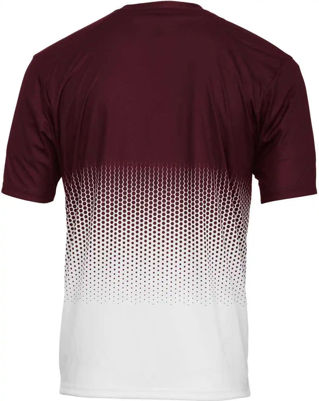 Badger Sport 222000 Hex 2.0 Youth Tee - Maroon