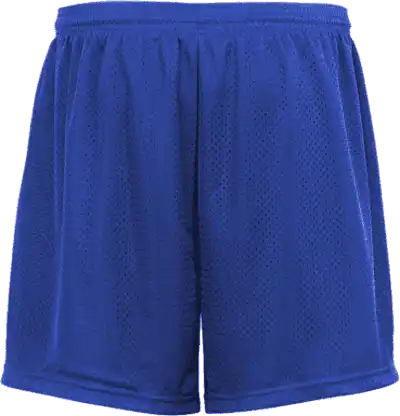 Badger Sport 222500 Mesh Tricot Youth 4’’ Short - Royal