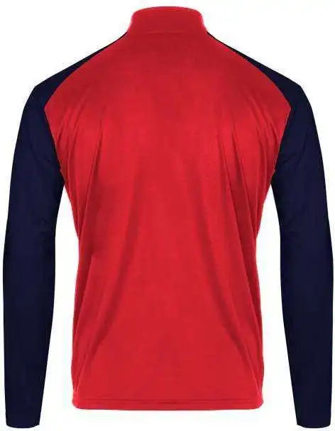 Badger Sport 2231 Breakout Youth 1/4 Zip - Red Navy