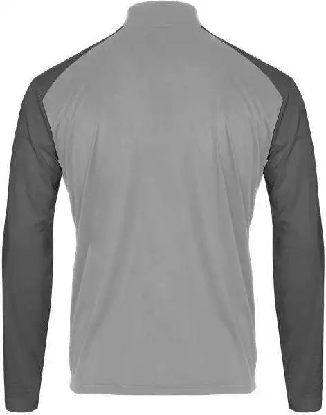 Badger Sport 2231 Breakout Youth 1/4 Zip - Silver Graphite