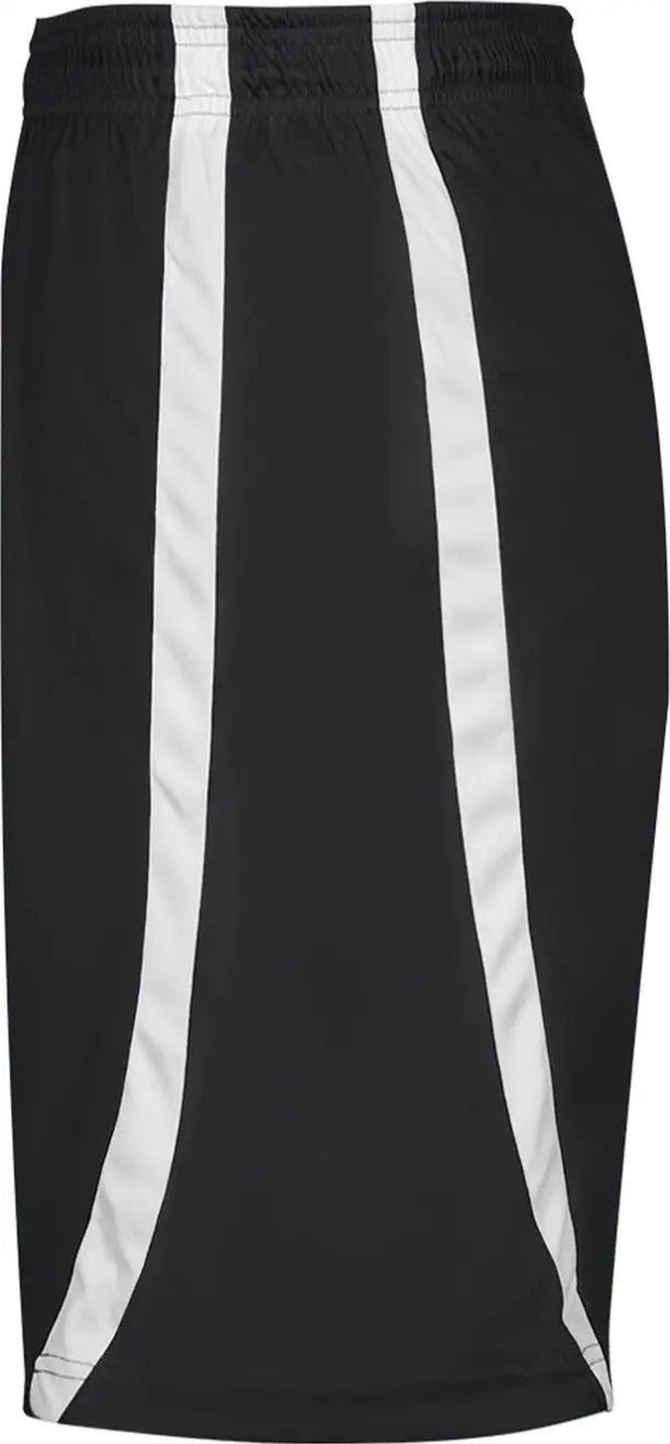 Badger Sport 2244 B-slam Rev. Youth Short - Black White