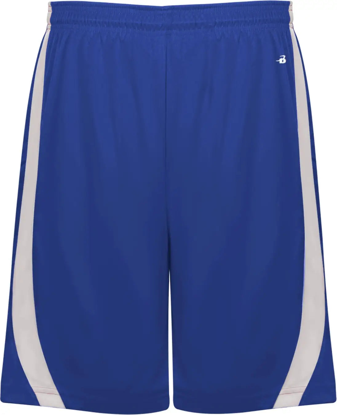 Badger Sport 2244 B-slam Rev. Youth Short - Royal White - s