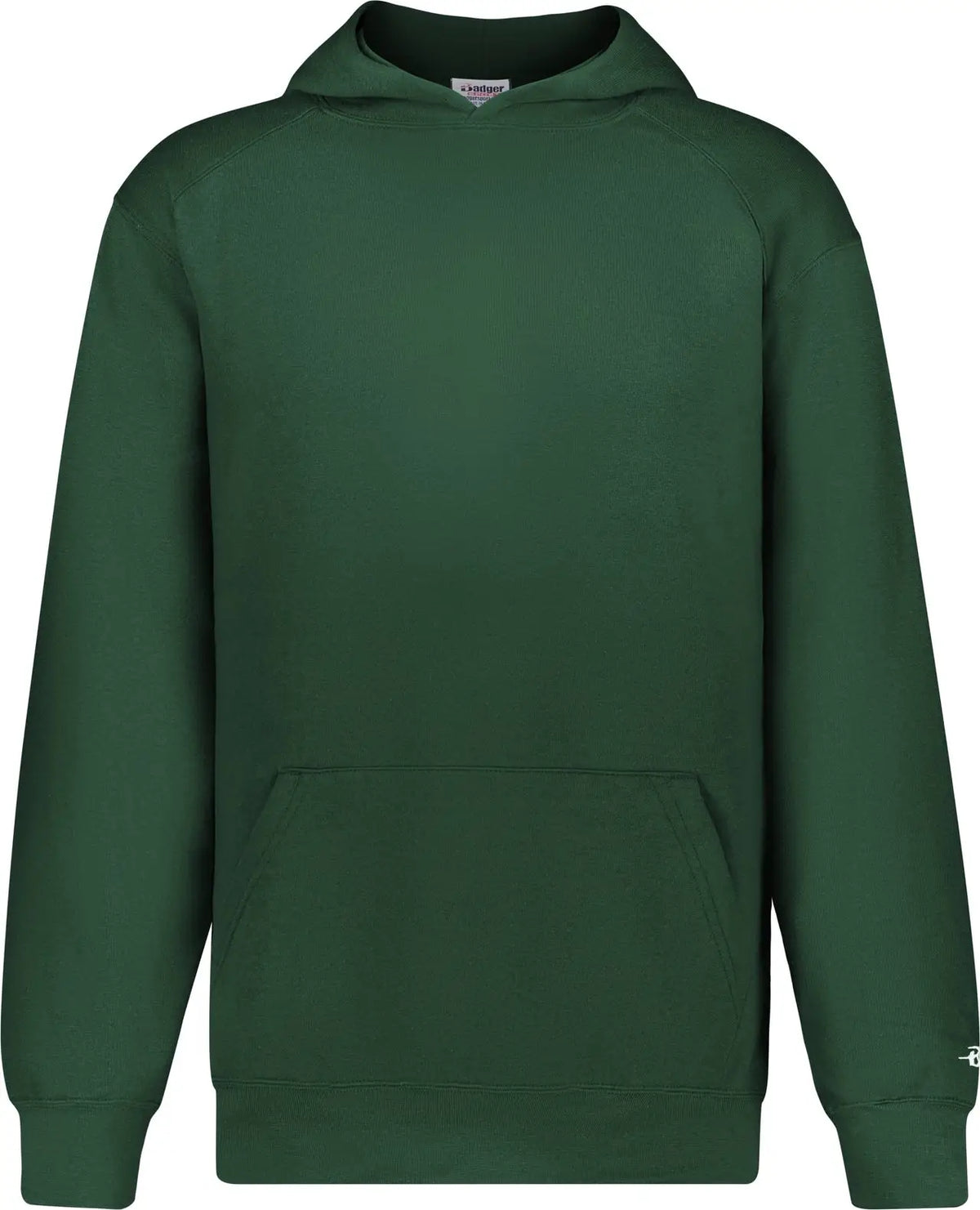 Badger Sport 2254 Youth Hooded Sweatshirt - Forest