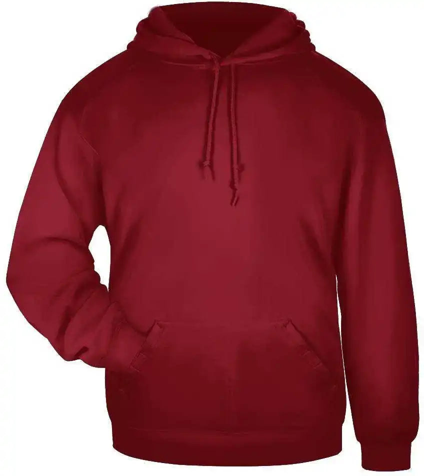 Badger Sport 2254 Youth Hooded Sweatshirt - Red