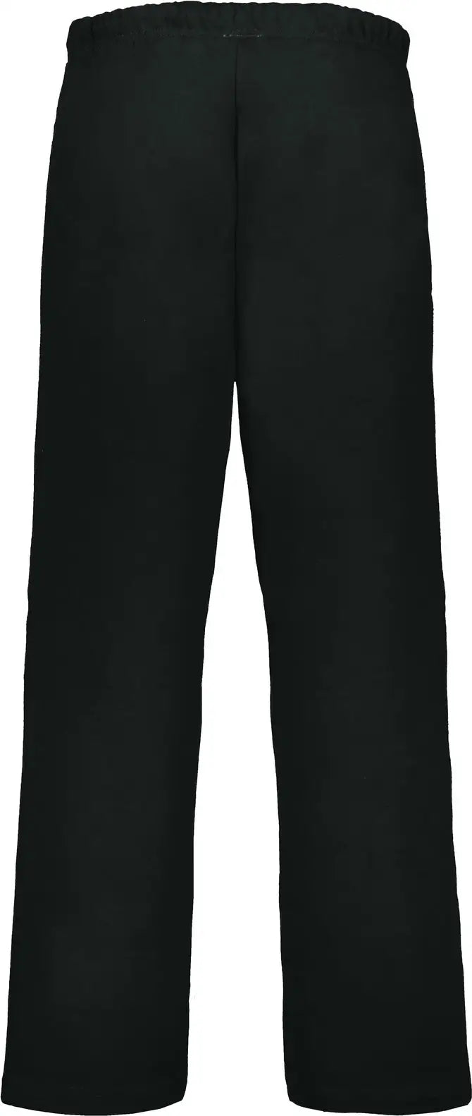 Badger Sport 2277 Youth Open Bottom Fleece Pant - Black
