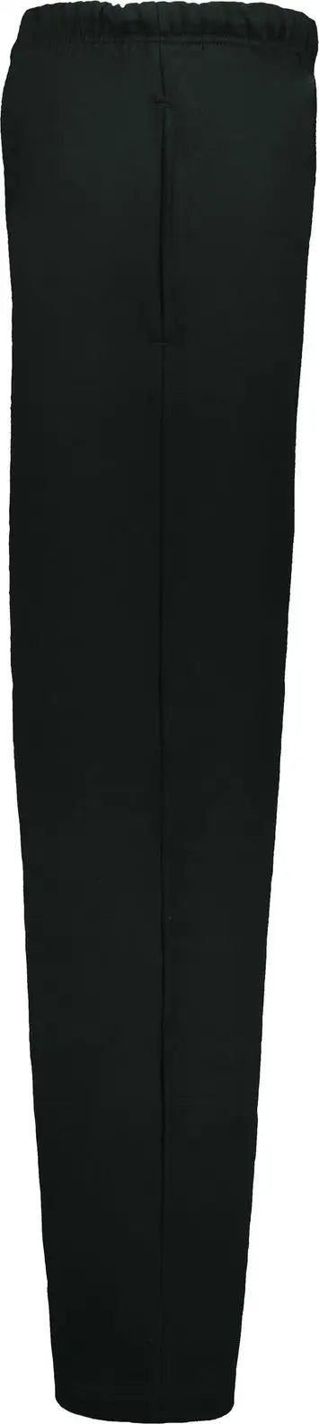 Badger Sport 2277 Youth Open Bottom Fleece Pant - Black