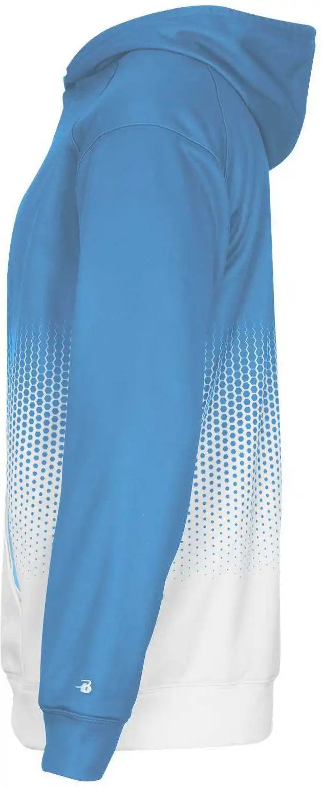 Badger Sport 2404 Hex 2.0 Youth Hoodie - Columbia Blue