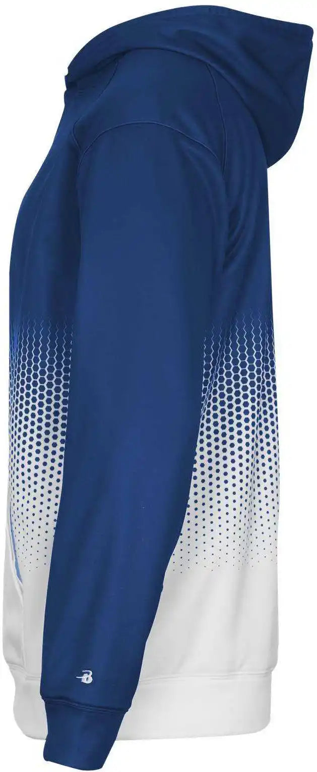 Badger Sport 2404 Hex 2.0 Youth Hoodie Royal